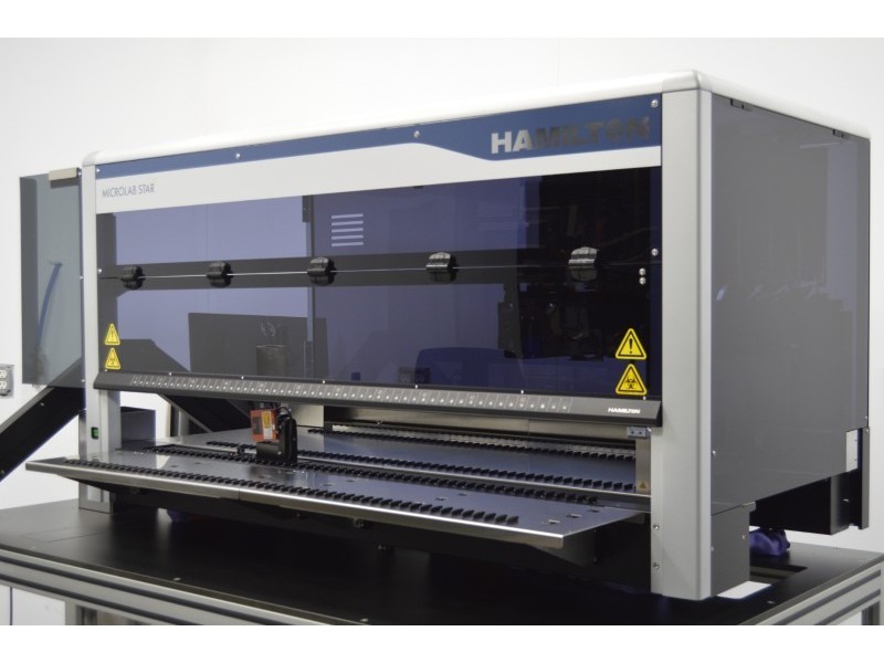 Hamilton MICROLAB STAR Liquid Handler with CO-RE II Span-8 & 96-Channel Dispensing Head, CO-RE Gripper, Autoloader with Venus 6