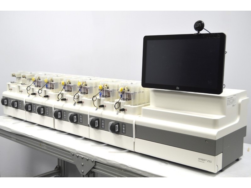 Sartorius Stedim Ambr 250 Modular 8 Vessel Bioreactor System for Cell Culture and Fermentation