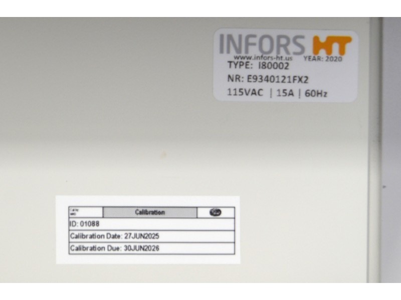 Infors HT Multitron Triple Stack Incubator Shaker White w/ Humidity & CO2 Control