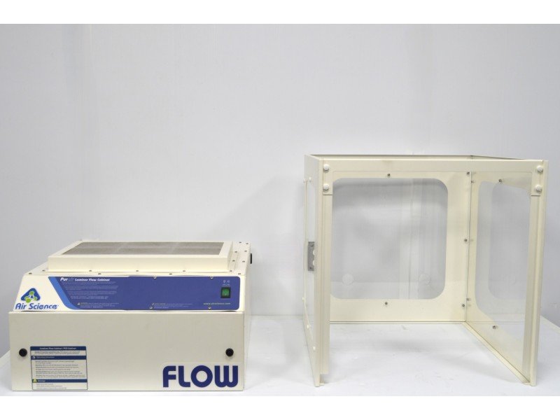 Repligen 908Devices REBEL Cell Culture Analyzer w/Air Science USA Flow-24-HEAD-A Purair Flow Hood