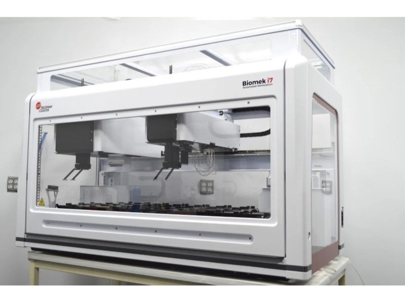 Beckman Biomek i7 Hybrid Liquid Handler w/ Span-8, Multi-384 and Dual Grippers