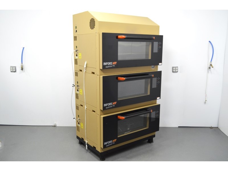 Infors HT Multitron Pro Triple Incubator Shaker w/ Refrigeration, Humidity & CO2 Control Unit 7