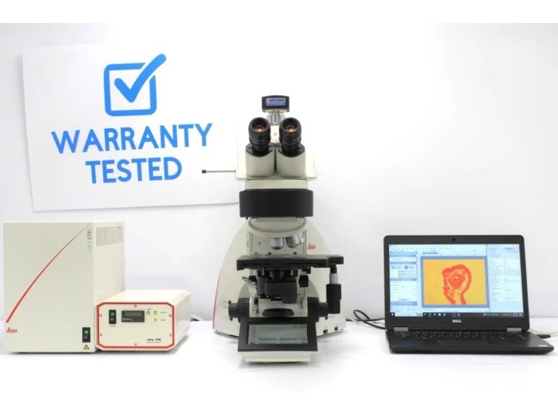 Leica DM6000 Upright Fluorescence Motorized Microscope Leica DM6000 Upright Fluorescence Motorized Microscope