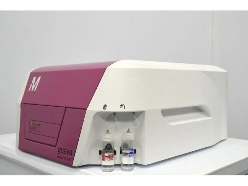Millipore Cytek Guava EasyCyte 8HT Flow Cytometer (2)Lasers/(6)Colors/(8)Detectors