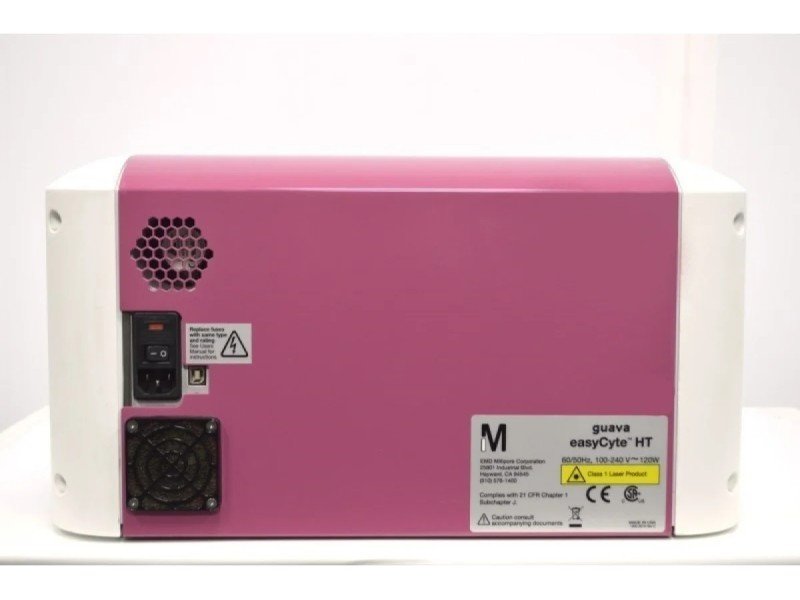 Millipore Cytek Guava EasyCyte 8HT Flow Cytometer (2)Lasers/(6)Colors/(8)Detectors