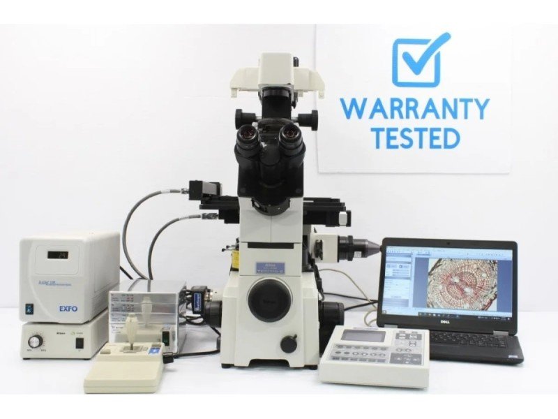 Nikon Eclipse TE2000-E Inverted Fluorescence Motorized Microscope Nikon Eclipse TE2000-E Inverted Fluorescence Motorized Microscope