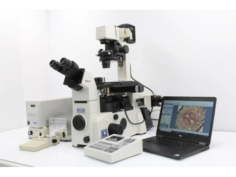 Nikon Eclipse TE2000-E Inverted Fluorescence Motorized Microscope Nikon Eclipse TE2000-E Inverted Fluorescence Motorized Microscope