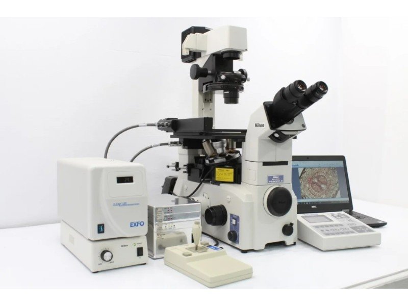 Nikon Eclipse TE2000-E Inverted Fluorescence Motorized Microscope Nikon Eclipse TE2000-E Inverted Fluorescence Motorized Microscope
