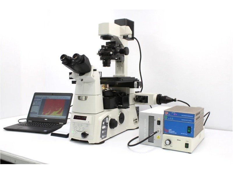 Nikon Eclipse Ti-E Inverted LED Fluorescence DIC Motorized XY Microscope Nikon Eclipse Ti-E Inverted LED Fluorescence DIC Motorized XY Microscope