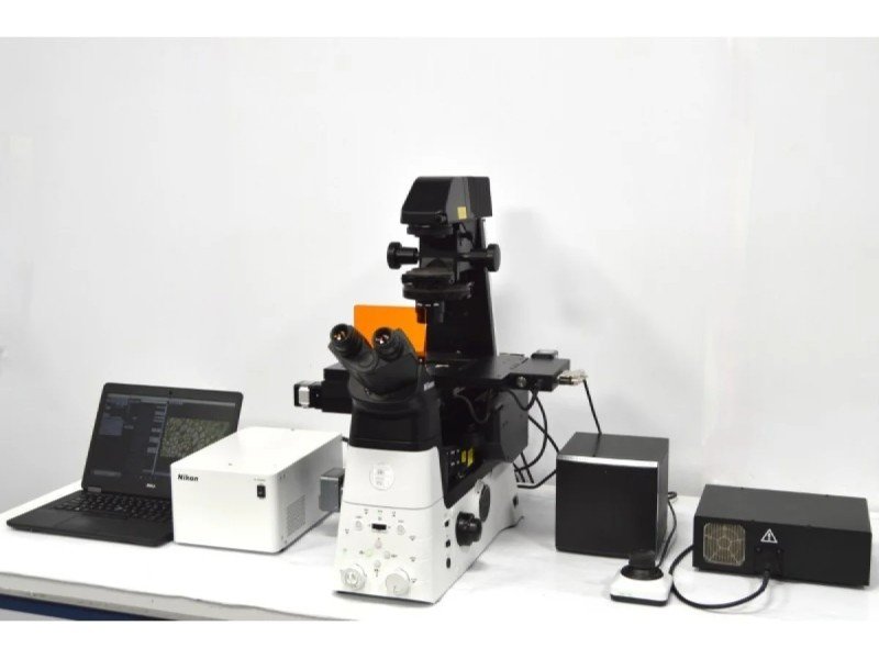 Nikon Eclipse Ti2-E PFS Inverted LED Fluorescence Motorized Microscope (New Filters and Perfect Focus System)