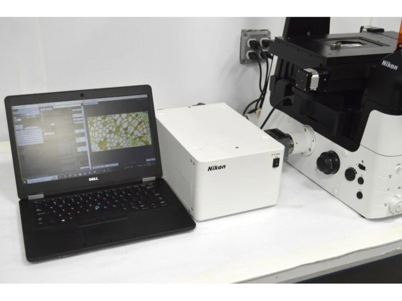 Nikon Eclipse Ti2-E PFS Inverted LED Fluorescence DIC Motorized Microscope (New Filters and Perfect Focus System)