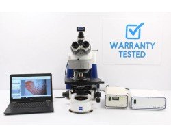 Zeiss AXIO Imager M1 Upright Fluorescence Motorized Microscope (New Filters)