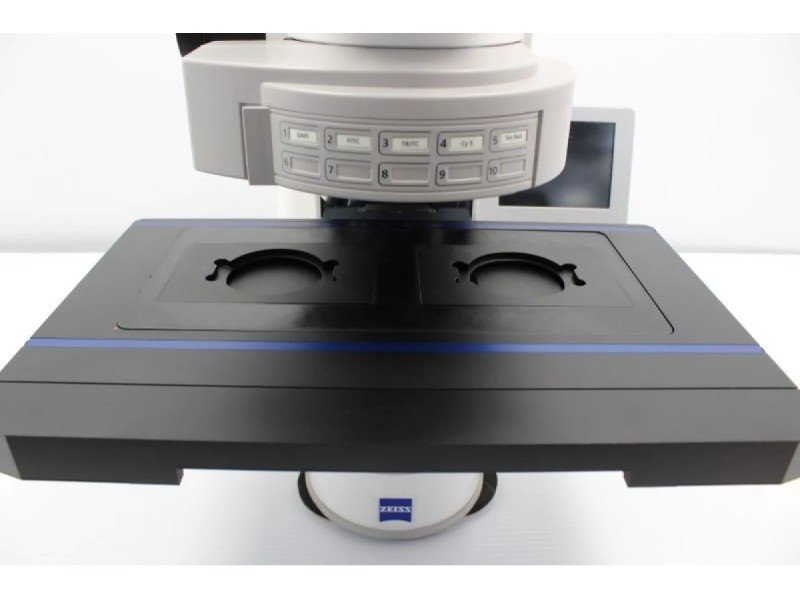 Zeiss AXIO Imager 2 .Z2 Fluorescence Motorized LED Microscope w/Piezo Stage (New Filters)