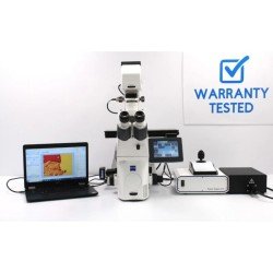 Zeiss AXIO Observer 7 Inverted Fluorescence Motorized XY Microscope (New Filters) 