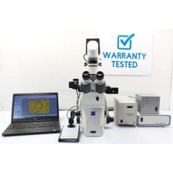 Zeiss AXIO Observer 7 Inverted Fluorescence Motorized XY Microscope (New Filters)
