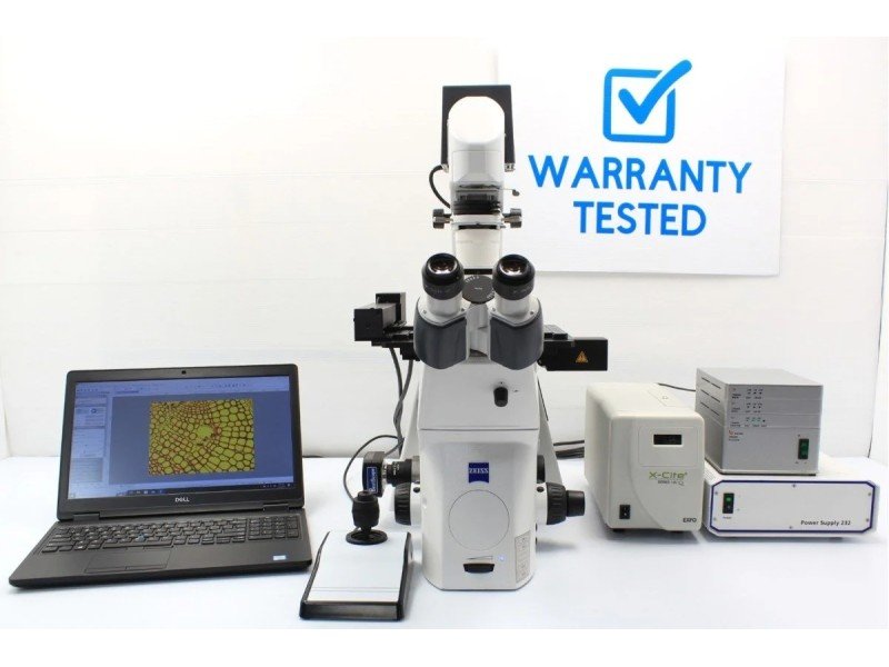 Zeiss AXIO Observer 7 Inverted Fluorescence Motorized XY Microscope (New Filters) Zeiss AXIO Observer 7 Inverted Fluorescence Motorized XY Microscope (New Filters)