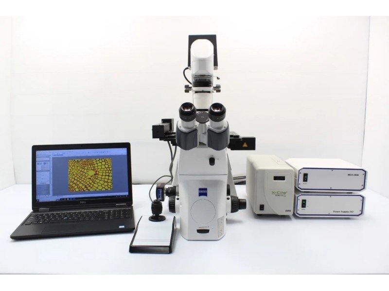 Zeiss AXIO Observer 7 Inverted Fluorescence Motorized XY Microscope (New Filters) Zeiss AXIO Observer 7 Inverted Fluorescence Motorized XY Microscope (New Filters)