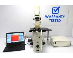 Zeiss Axiovert 200m Inverted Fluorescence Microscope (New Filters)