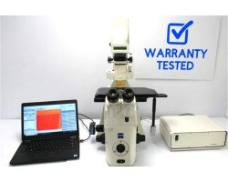 Zeiss Axiovert 200m Inverted Fluorescence Phase Contrast Microscope (New Filters)