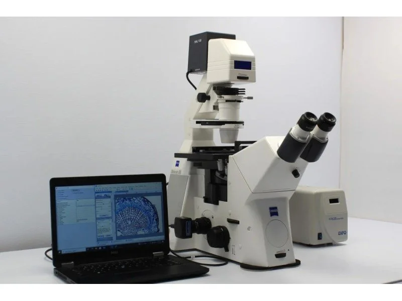 Zeiss Observer D1 Inverted Fluorescence Microscope (New Filters)