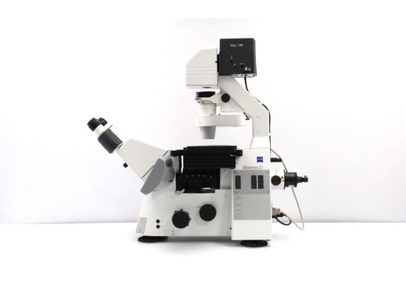 Zeiss AXIO Observer Z1 Inverted LED Fluorescence Motorized XY Definite Focus Microscope (New Filters)