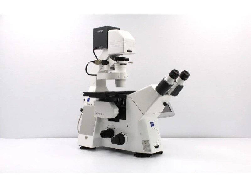 Zeiss AXIO Observer Z1 Inverted LED Fluorescence Motorized XY Definite Focus Microscope (New Filters)