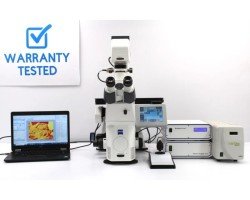 Zeiss AXIO Observer Inverted Fluorescence Motorized XY Definite Focus Microscope (New Filters)