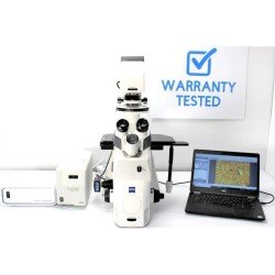 Zeiss AXIO Observer Z1 Inverted Fluorescence Motorized Microscope (New Filters)