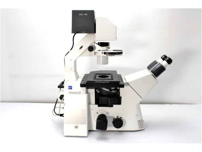 Zeiss AXIO Observer Z1 Inverted Fluorescence Motorized Microscope (New Filters)