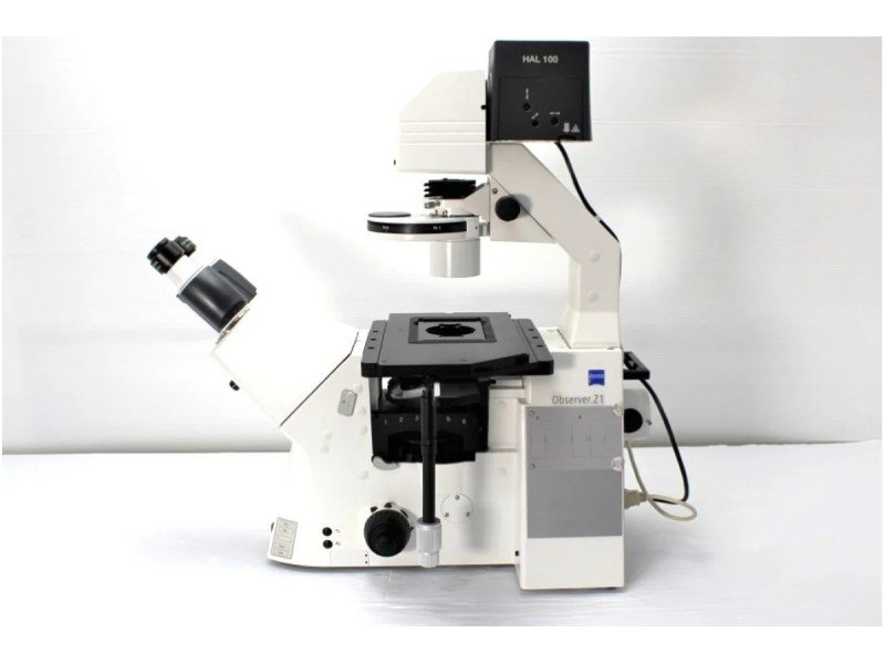Zeiss AXIO Observer Z1 Inverted Fluorescence Motorized Microscope (New Filters)