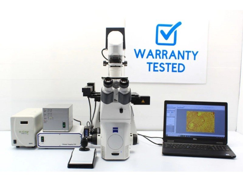 Zeiss AXIO Observer Z1 Inverted Fluorescence Motorized XY Microscope Zeiss AXIO Observer Z1 Inverted Fluorescence Motorized XY Microscope