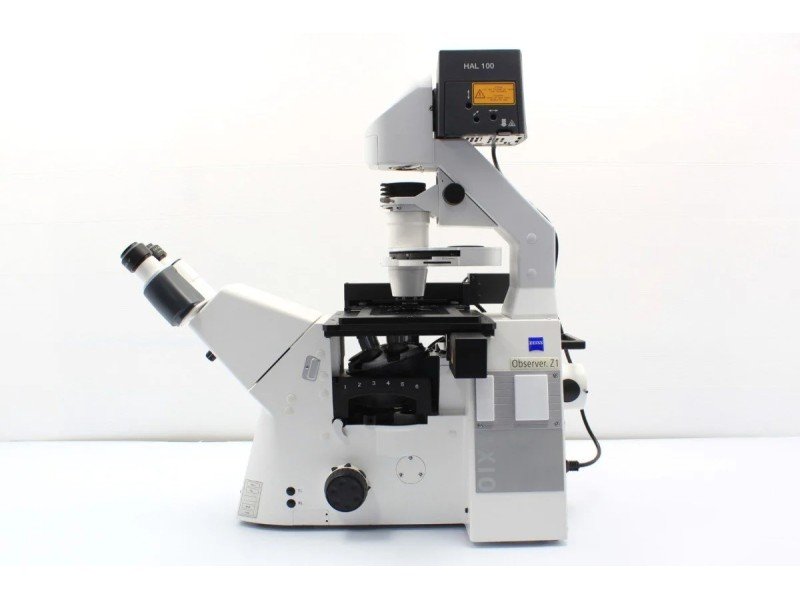 Zeiss AXIO Observer Z1 Inverted Fluorescence Motorized XY Microscope Zeiss AXIO Observer Z1 Inverted Fluorescence Motorized XY Microscope