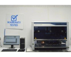 Hamilton MICROLAB STARlet Liquid Handler w/ Span-8, 1000ul 96 head, CO-RE Gripper, ISWAP, Autoloader