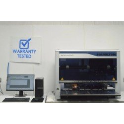 Hamilton MICROLAB STARlet Liquid Handler w/ Span-8, 1000ul 96 head, CO-RE Gripper, ISWAP, Autoloader