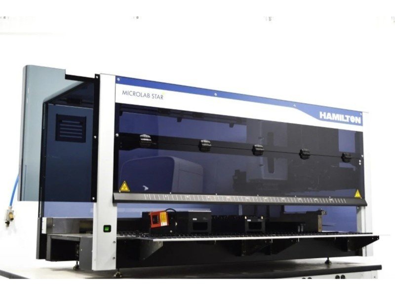 Hamilton MICROLAB STAR Liquid Handler w/ Span-8, CO-RE 96 1000ul head, CO-RE Gripper, iSWAP, Autoloader 