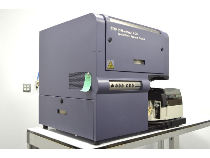 BD LSRFortessa X-20 Cell Analyzer Flow Cytometer (5)Lasers/(18)Colors/(20)Detectors w/ HTS Sampler