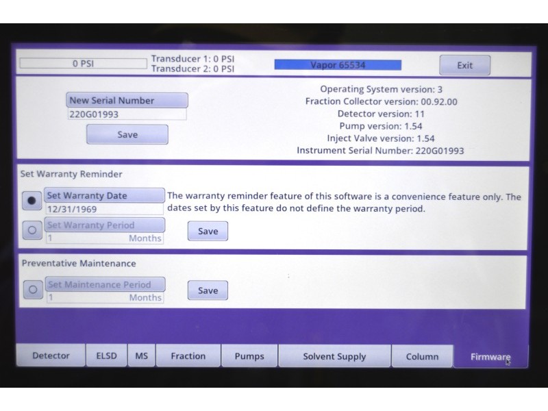 Teledyne ISCO CombiFlash NextGen 300+ UV Chromatography System includes 2 Racks