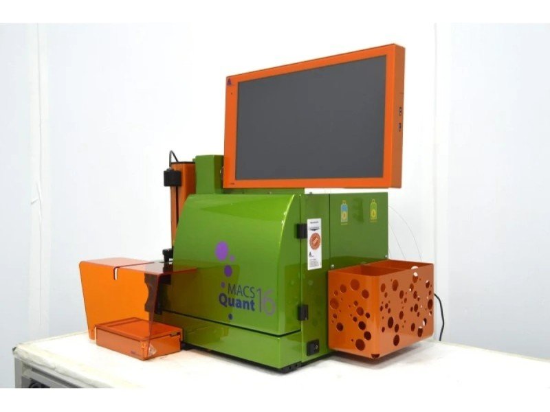 Miltenyi MACSQuant Analyzer 16 Flow Cytometer (3)Lasers/(14)Colors/(16)Detectors w/ MiniSampler Unit 3