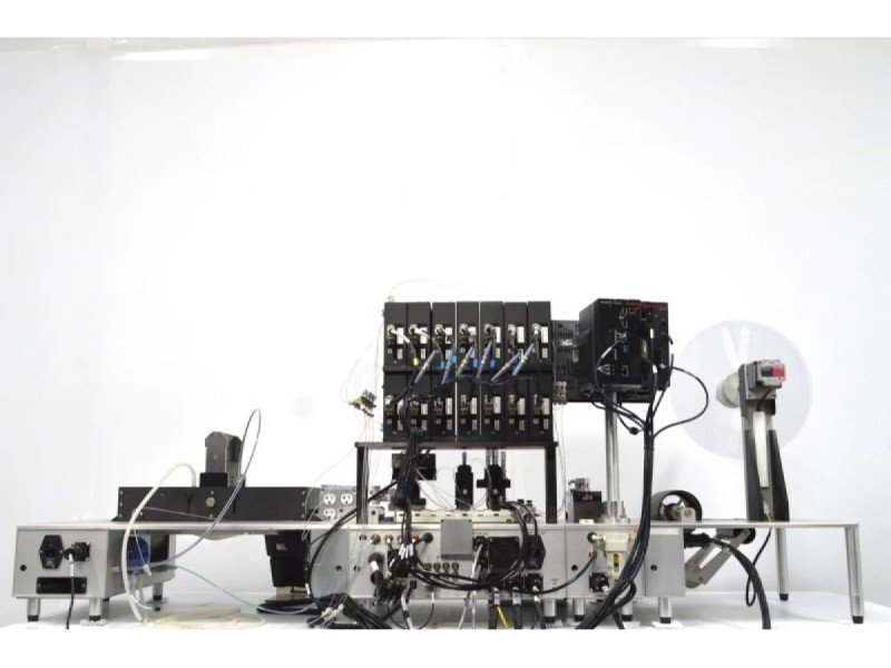 BioDot RR120 Modular Web Handling System with BioJet/AirJet Dispensing, Vision System & Dual Drying Towers BioDot RR120 Modular Web Handling System with BioJet/AirJet Dispensing, Vision System & Dual Drying Towers