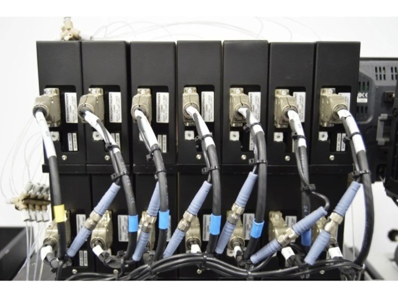 BioDot RR120 Modular Web Handling System with BioJet/AirJet Dispensing, Vision System & Dual Drying Towers BioDot RR120 Modular Web Handling System with BioJet/AirJet Dispensing, Vision System & Dual Drying Towers