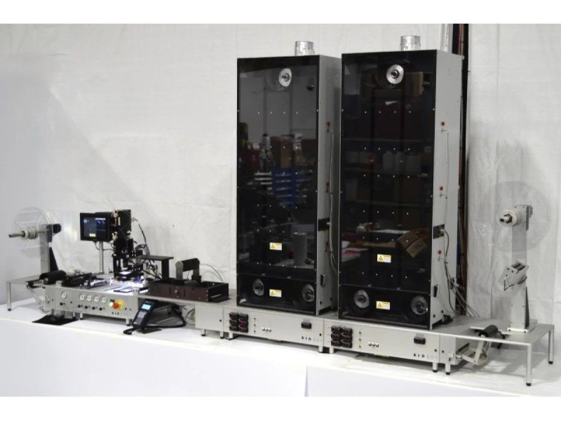 BioDot RR120 Modular Web Handling System with Single AirJet Dispensing, Vision System & Dual Drying Towers BioDot RR120 Modular Web Handling System with Single AirJet Dispensing, Vision System & Dual Drying Towers