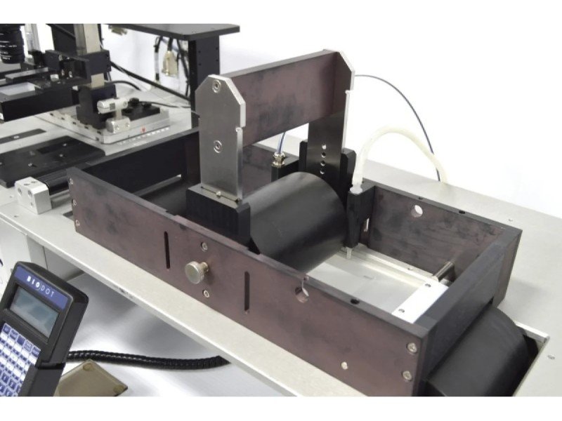 BioDot RR120 Modular Web Handling System with Single AirJet Dispensing, Vision System & Dual Drying Towers BioDot RR120 Modular Web Handling System with Single AirJet Dispensing, Vision System & Dual Drying Towers