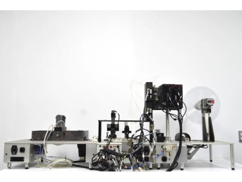 BioDot RR120 Modular Web Handling System with Single AirJet Dispensing, Vision System & Dual Drying Towers BioDot RR120 Modular Web Handling System with Single AirJet Dispensing, Vision System & Dual Drying Towers