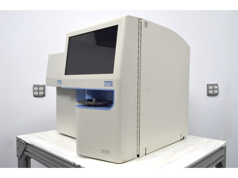 Nova Biomedical BioProfile FLEX2 Automated Cell Culture Analyzer w/ OSM48 Osmometer and GAS Module Unit Flex 2