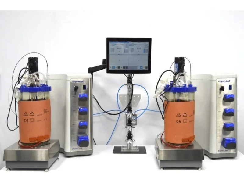 Bioflo Pacifier Eppendorf BioFlo 320 Dual Bioprocess Control System for Single-Use Vessels