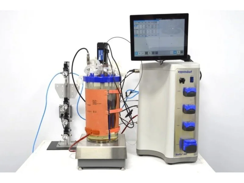 Bioflo Motor Eppendorf BioFlo 320 Bioprocess Bioreactor Control System for Single ...