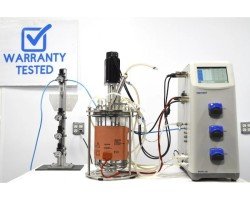 Eppendorf BioFlo 120 Bioprocess Control System with 5 Liter Glass Autoclavable Vessel