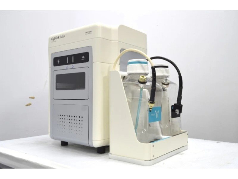 Thermo Attune CytPix Acoustic Focusing Cytometer (3)Lasers/(11) Colors/(13)Detectors w/ CytKick Max Autosampler and External Fluid Supply Thermo Attune CytPix Acoustic Focusing Cytometer (3)Lasers/(11) Colors/(13)Detectors w/ CytKick Max Autosampler and External Fluid Supply