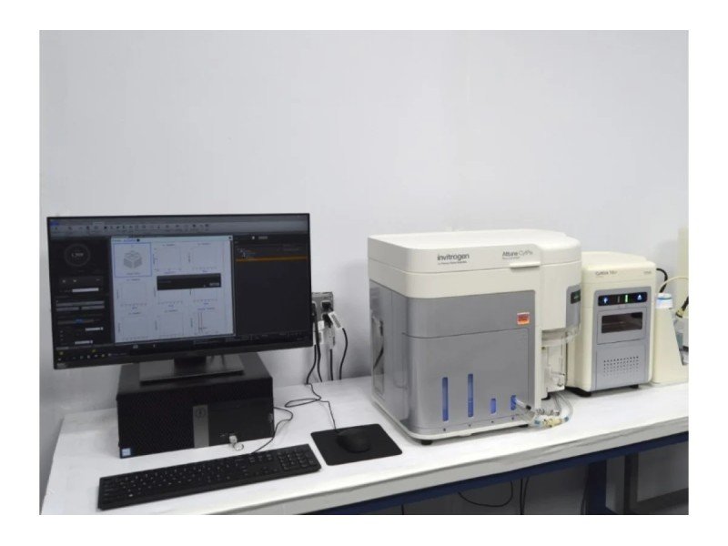 Thermo Attune CytPix Acoustic Focusing Cytometer (3)Lasers/(11) Colors/(13)Detectors w/ CytKick Max Autosampler Thermo Attune CytPix Acoustic Focusing Cytometer (3)Lasers/(11) Colors/(13)Detectors w/ CytKick Max Autosampler
