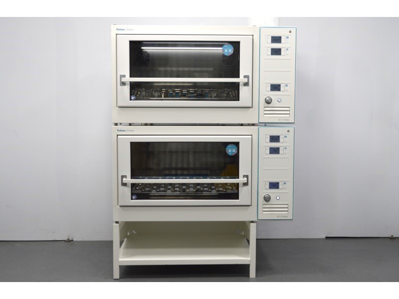Kuhner ISF1-Z Peltier Double Stack Incubator Shaker with Temp/Cooling and Humidity Control